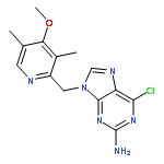 6-Chloro-9-((4-methoxy-3,5-dimethylpyridin-2-yl)methyl)-9H-purin-2-amine