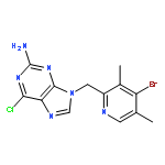 9H-Purin-2-amine,9-[(4-bromo-3,5-dimethyl-2-pyridinyl)methyl]-6-chloro-