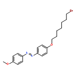 DIAZENE, [4-[(7-BROMOHEPTYL)OXY]PHENYL](4-METHOXYPHENYL)-, (1E)-