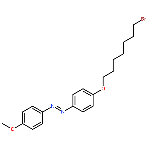 DIAZENE, [4-[(7-BROMOHEPTYL)OXY]PHENYL](4-METHOXYPHENYL)-, (1E)-