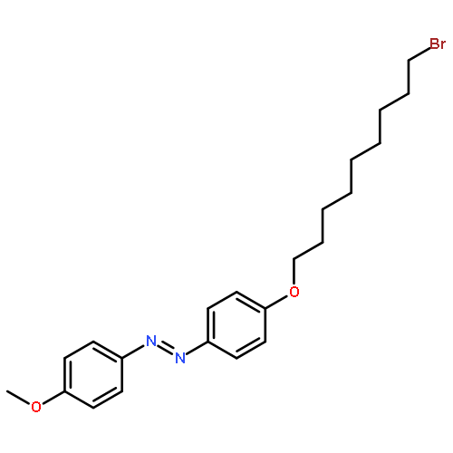 Diazene, [4-[(9-bromononyl)oxy]phenyl](4-methoxyphenyl)-, (1E)-