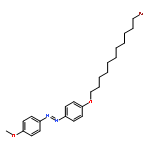 DIAZENE, [4-[(11-BROMOUNDECYL)OXY]PHENYL](4-METHOXYPHENYL)-, (1E)-