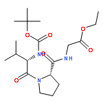 Glycine, N-[(1,1-dimethylethoxy)carbonyl]-L-valyl-L-prolyl-, ethyl ester