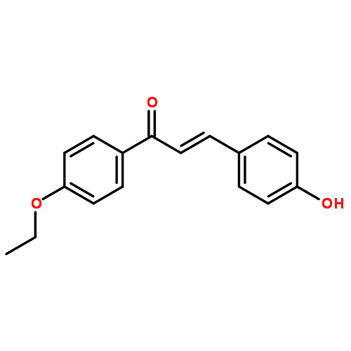 2-Propen-1-one, 1-(4-ethoxyphenyl)-3-(4-hydroxyphenyl)-