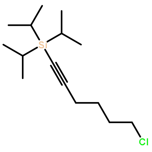 SILANE, (6-CHLORO-1-HEXYNYL)TRIS(1-METHYLETHYL)-