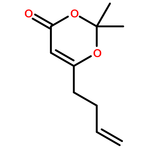 4H-1,3-DIOXIN-4-ONE, 6-(3-BUTENYL)-2,2-DIMETHYL-