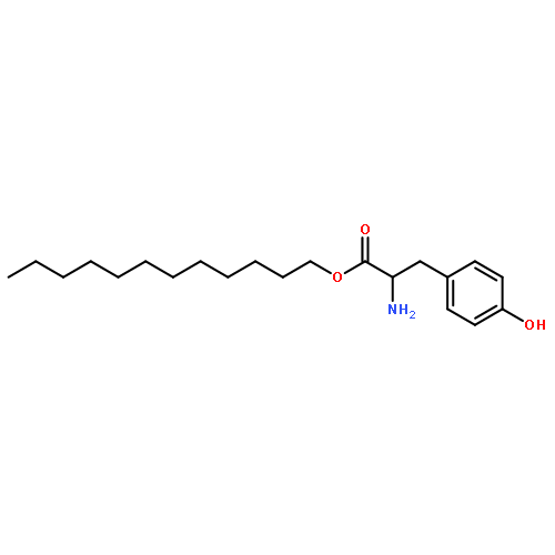 Dodecyl 2-amino-3-(4-hydroxyphenyl)propanoate