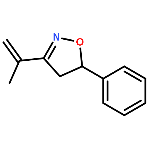 Isoxazole, 4,5-dihydro-3-(1-methylethenyl)-5-phenyl-