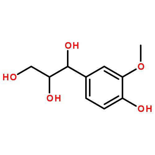 1,2,3-Propanetriol, 1-(4-hydroxy-3-methoxyphenyl)-, (1S,2R)-