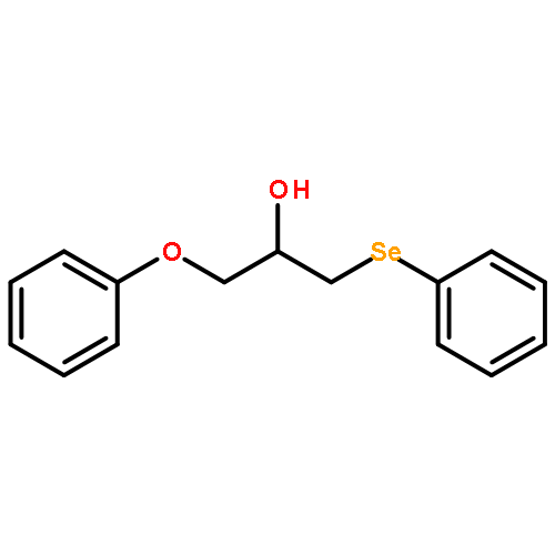 2-Propanol, 1-phenoxy-3-(phenylseleno)-