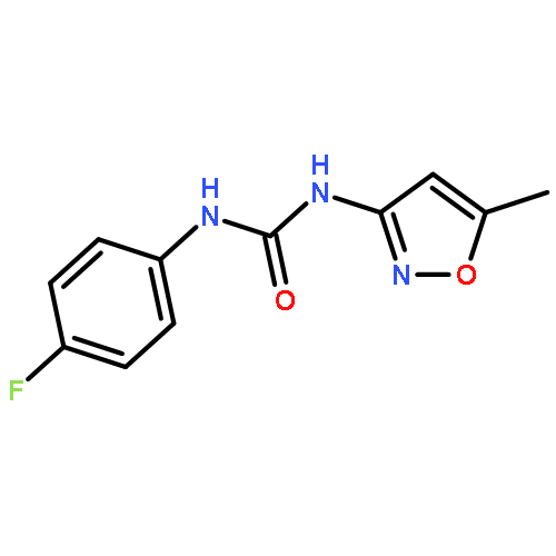 1-(4-fluorophenyl)-3-(5-methyl-1,2-oxazol-3-yl)urea