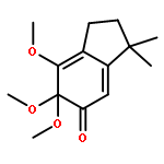 5H-INDEN-5-ONE, 1,2,3,6-TETRAHYDRO-6,6,7-TRIMETHOXY-3,3-DIMETHYL-