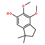 1H-Inden-5-ol, 2,3-dihydro-6,7-dimethoxy-3,3-dimethyl-