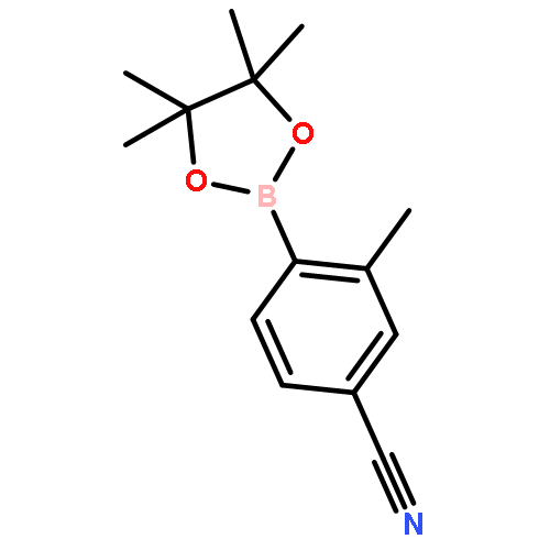 3-methyl-4-(4,4,5,5-tetramethyl-1,3,2-dioxaborolan-2-yl)benzonitrile