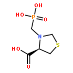 4-THIAZOLIDINECARBOXYLIC ACID, 3-(PHOSPHONOMETHYL)-, (4R)-