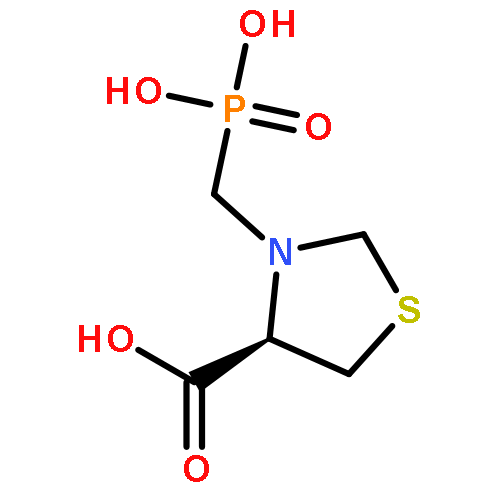 4-THIAZOLIDINECARBOXYLIC ACID, 3-(PHOSPHONOMETHYL)-, (4R)-