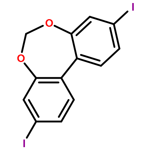 Dibenzo[d,f][1,3]dioxepin, 3,9-diiodo-