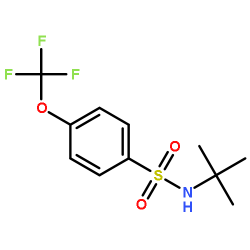 N-(tert-butyl)-4-(trifluoromethoxy)benzenesulfonamide