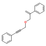 BENZENE, [3-[(2-PHENYL-2-PROPENYL)OXY]-1-PROPYNYL]-