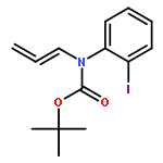 Carbamic acid, (2-iodophenyl)-1,2-propadienyl-, 1,1-dimethylethyl ester