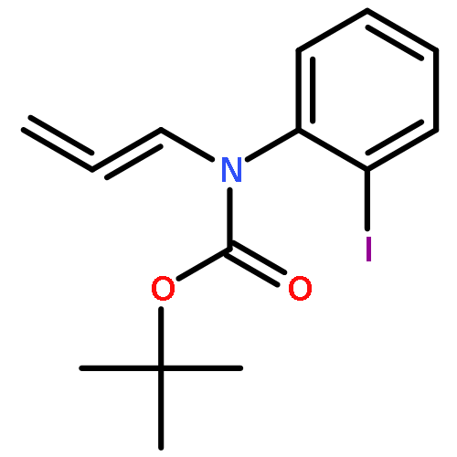 Carbamic acid, (2-iodophenyl)-1,2-propadienyl-, 1,1-dimethylethyl ester