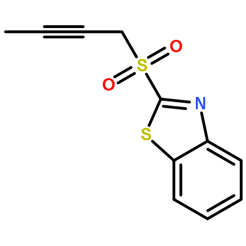 BENZOTHIAZOLE, 2-(2-BUTYNYLSULFONYL)-