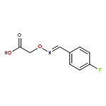 Acetic acid, [[[(4-fluorophenyl)methylene]amino]oxy]-