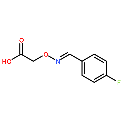 Acetic acid, [[[(4-fluorophenyl)methylene]amino]oxy]-