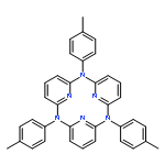 2,8,14,19,20,21-HEXAAZATETRACYCLO[13.3.1.13,7.19,13]HENEICOSA-1(19),3,5,7(21),9,11,13(20),15,17-NONAENE, 2,8,14-TRIS(4-METHYLPHENYL)-