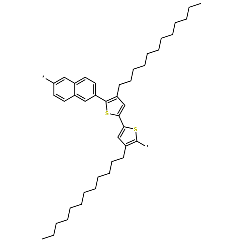 POLY[(4,4'-DIDODECYL[2,2'-BITHIOPHENE]-5,5'-DIYL)-2,6-NAPHTHALENEDIYL]