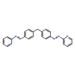 Pyridine, 2,2'-[methylenebis(4,1-phenyleneazo)]bis-