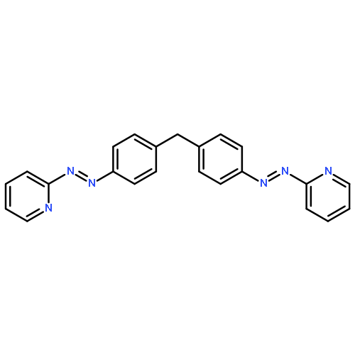 Pyridine, 2,2'-[methylenebis(4,1-phenyleneazo)]bis-