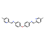 Benzenamine, 4,4'-oxybis[N-[(5-methyl-2-pyridinyl)methylene]-