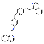 Benzenamine, 4,4'-methylenebis[N-(1-isoquinolinylmethylene)-