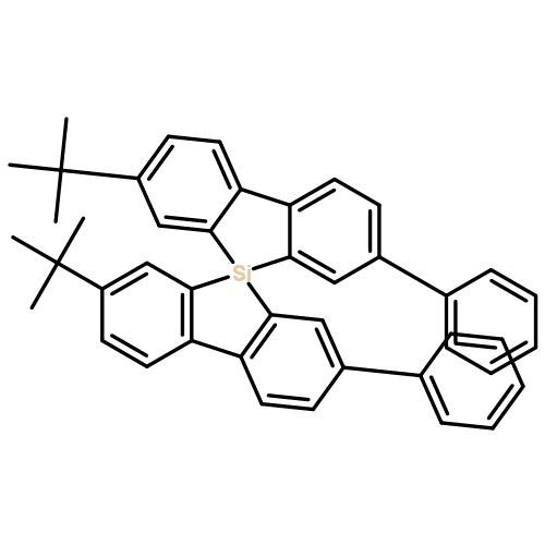 9,9'-SPIROBI[9H-9-SILAFLUORENE], 2,2'-BIS(1,1-DIMETHYLETHYL)-7,7'-DIPHENYL-