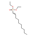 Phosphonic acid, (1E)-1-decenyl-, diethyl ester