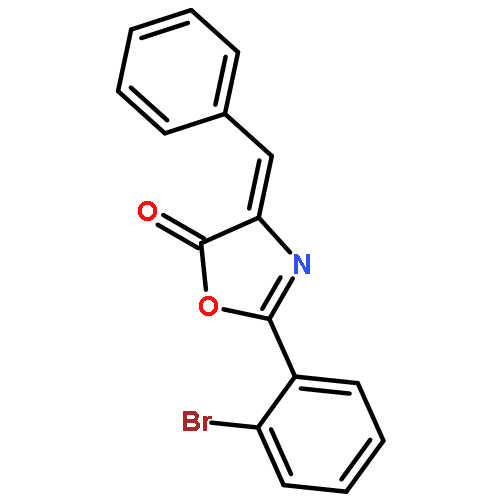 5(4H)-Oxazolone, 2-(2-bromophenyl)-4-(phenylmethylene)-, (4Z)-