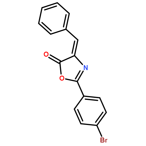 5(4H)-Oxazolone, 2-(4-bromophenyl)-4-(phenylmethylene)-, (4Z)-