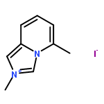 IMIDAZO[1,5-A]PYRIDINIUM, 2,5-DIMETHYL-, IODIDE