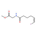 Glycine, N-[(5Z)-6-iodo-1-oxo-5-hexenyl]-, methyl ester