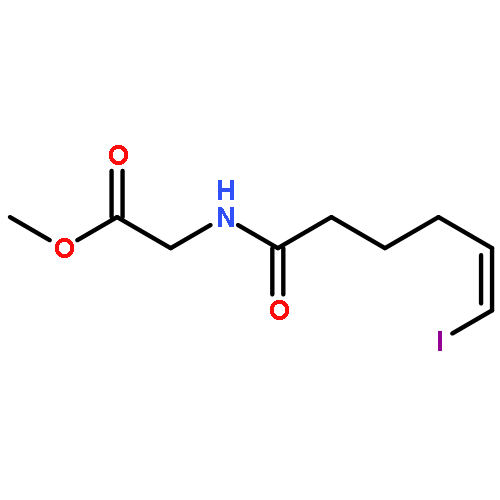 Glycine, N-[(5Z)-6-iodo-1-oxo-5-hexenyl]-, methyl ester