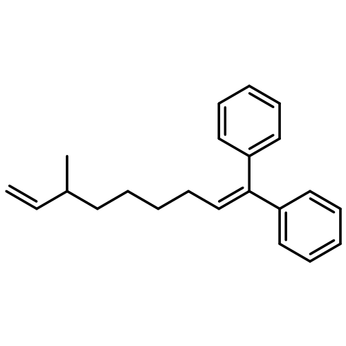 Benzene, 1,1'-(7-methyl-1,8-nonadienylidene)bis-