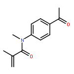 2-PROPENAMIDE, N-(4-ACETYLPHENYL)-N,2-DIMETHYL-