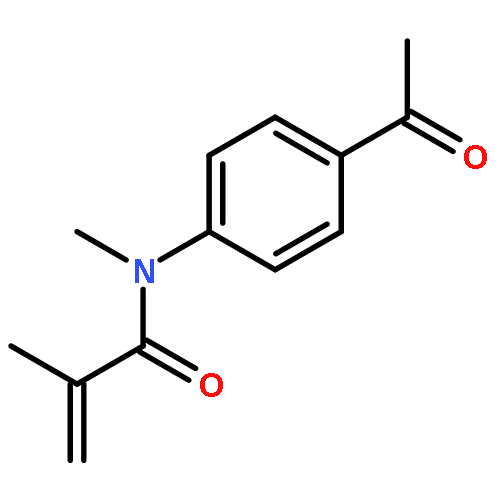 2-PROPENAMIDE, N-(4-ACETYLPHENYL)-N,2-DIMETHYL-