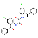 ETHANEDIAMIDE, N,N'-BIS(2-BENZOYL-4-CHLOROPHENYL)-