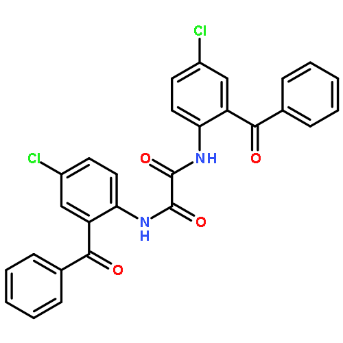 ETHANEDIAMIDE, N,N'-BIS(2-BENZOYL-4-CHLOROPHENYL)-