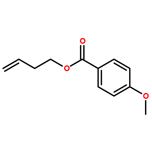 Benzoic acid, 4-methoxy-, 3-butenyl ester