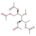 D-Galactitol, 1-deoxy-4-O-methyl-, tetraacetate