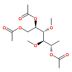 D-Galactitol, 1-deoxy-3,4-di-O-methyl-, triacetate