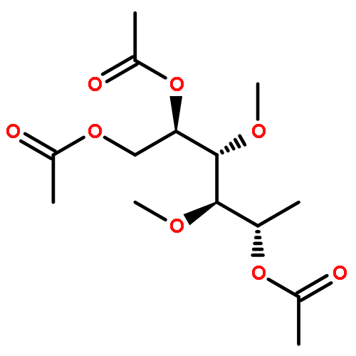 D-Galactitol, 1-deoxy-3,4-di-O-methyl-, triacetate